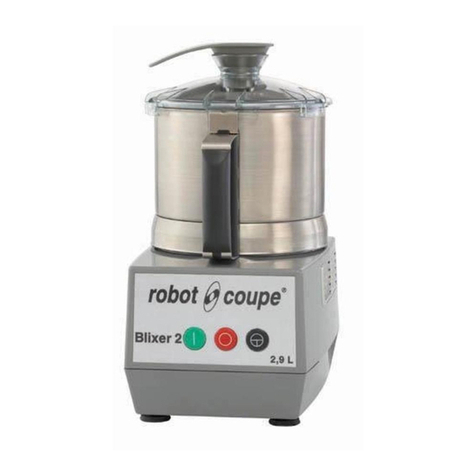 Robot Coupe Blixer 2 User manual Robot Coupe Blixer 2 User manual