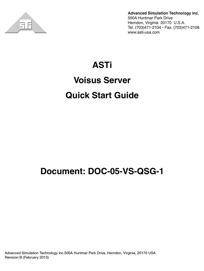 ASTi Voisus quick start guide
