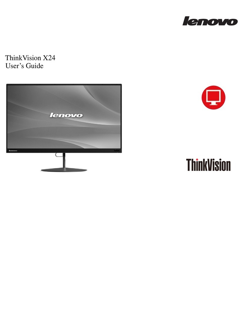 Lenovo ThinkVision X24 User manual