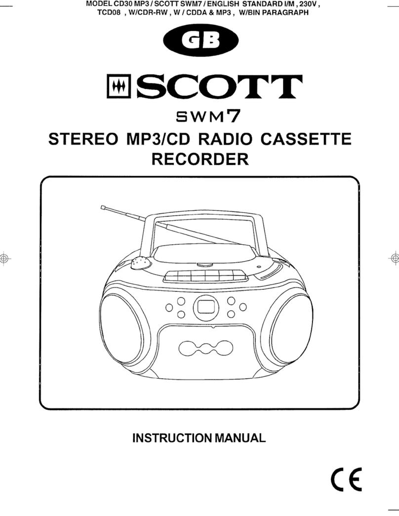 Scott SWM7 instruction manual