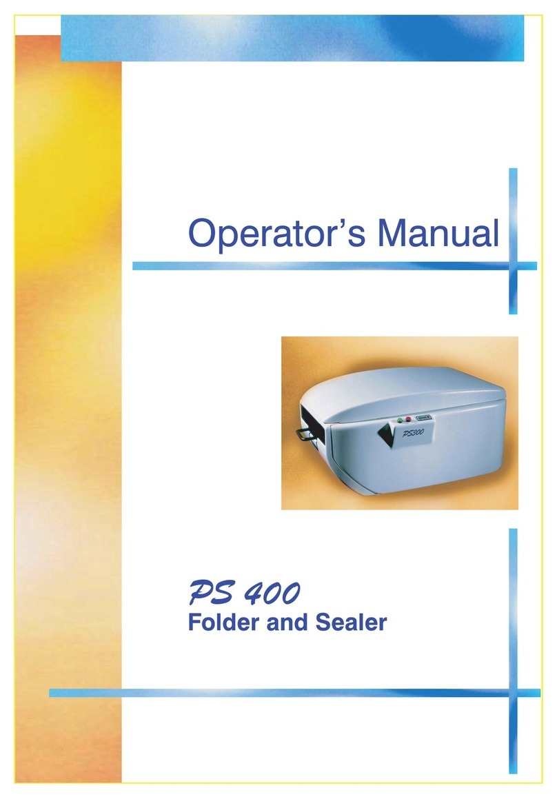 Pressure Seal PS 400 Operator's manual