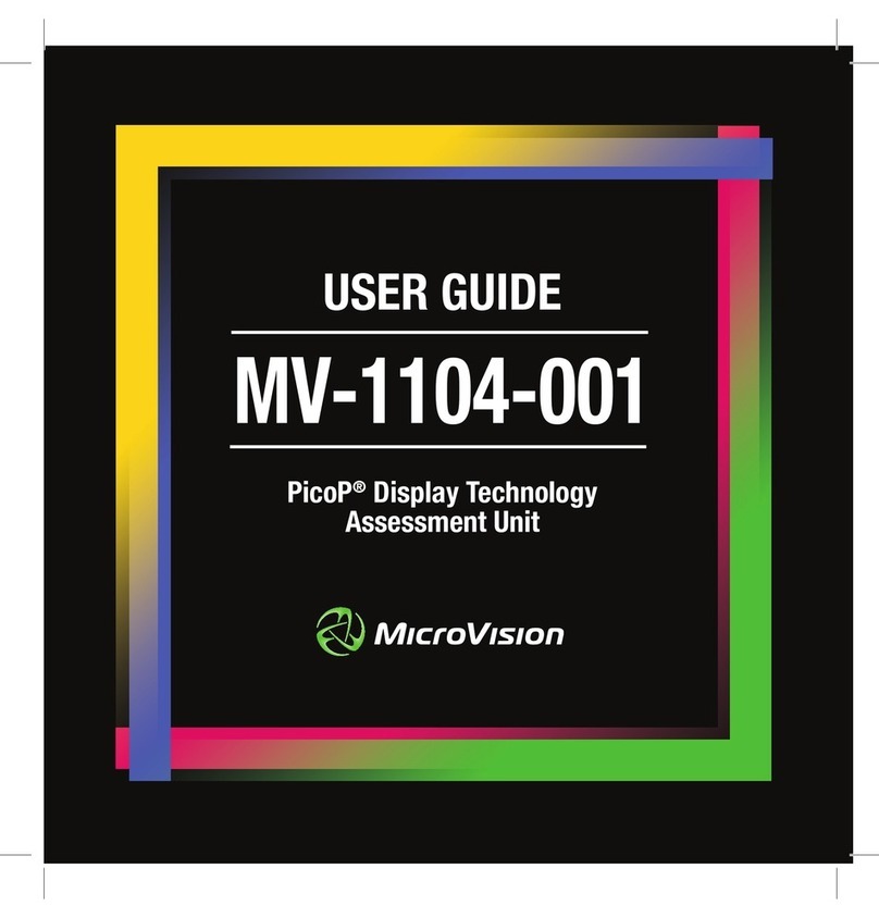 MicroVision MV-1104-001 user guide