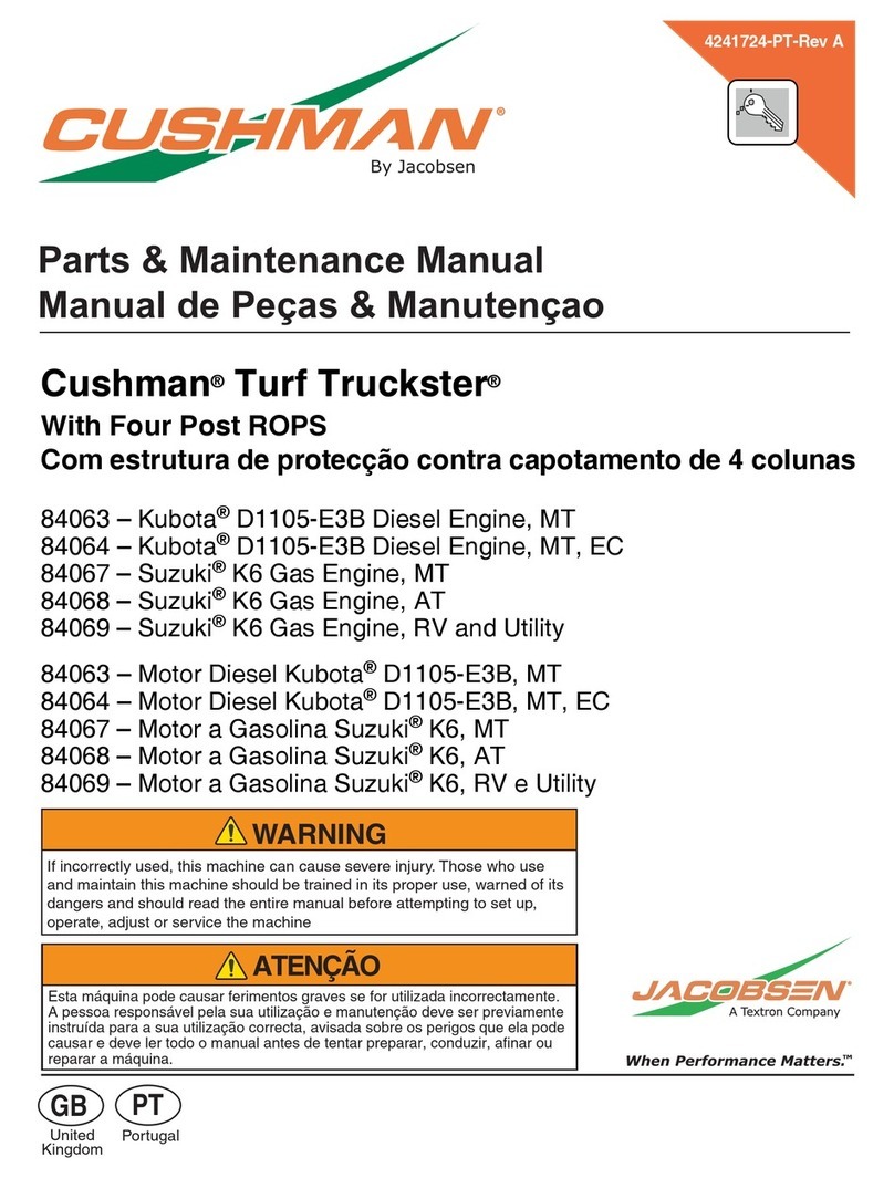 Cushman 84063 - Kubota D1105-E3B Diesel Engine Parts & maintenance manual Cushman 84063 - Kubota D1105-E3B Diesel Engine Parts & maintenance manual