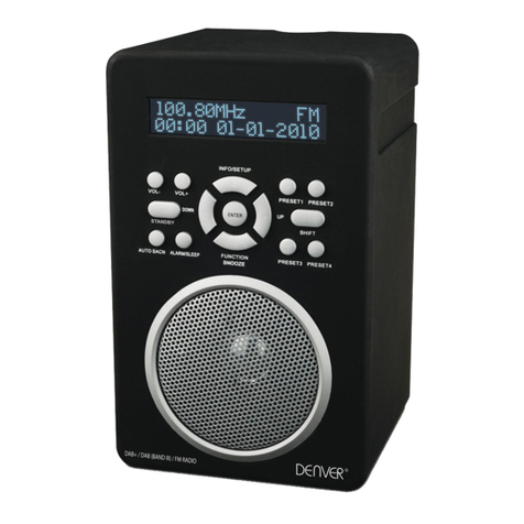 Denver DAB-43 PLUS instruction manual