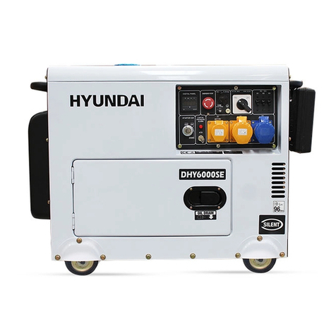 Hyundai DHY6000SE/LR Manual guide