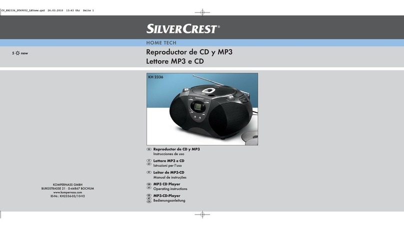 Silvercrest KH 2336 User manual