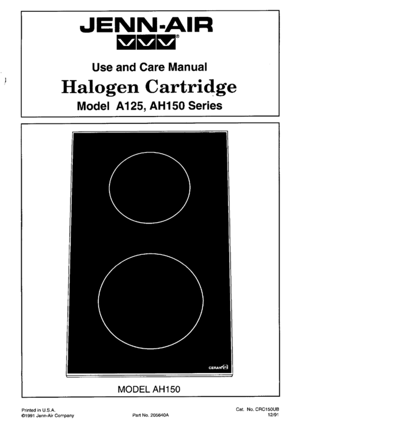 Jenn-Air A125 Series User manual