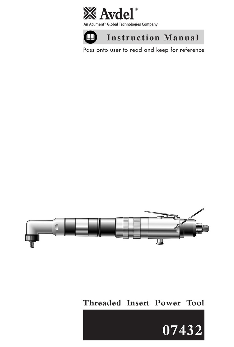 Avdel 7432 User manual
