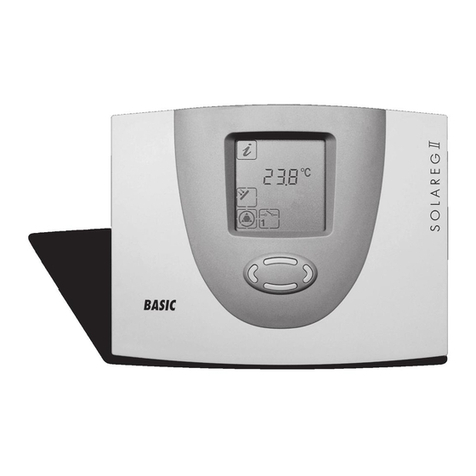 BASIC DC Solareg II operating manual