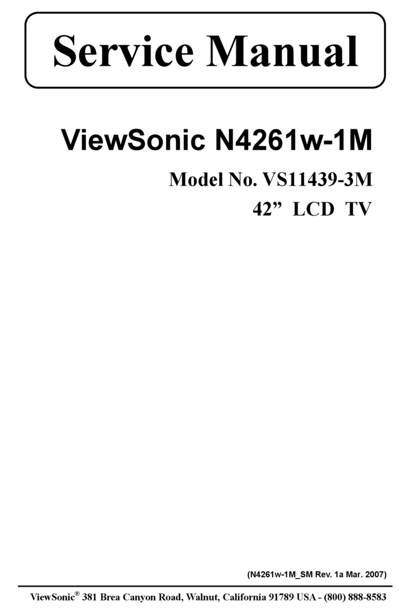 ViewSonic N4261w-1M Service manual