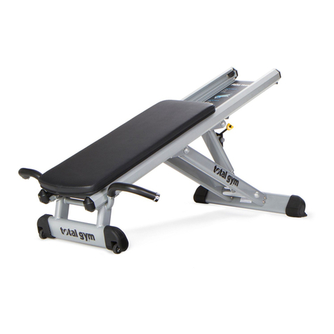Total Gym Press Trainer User manual