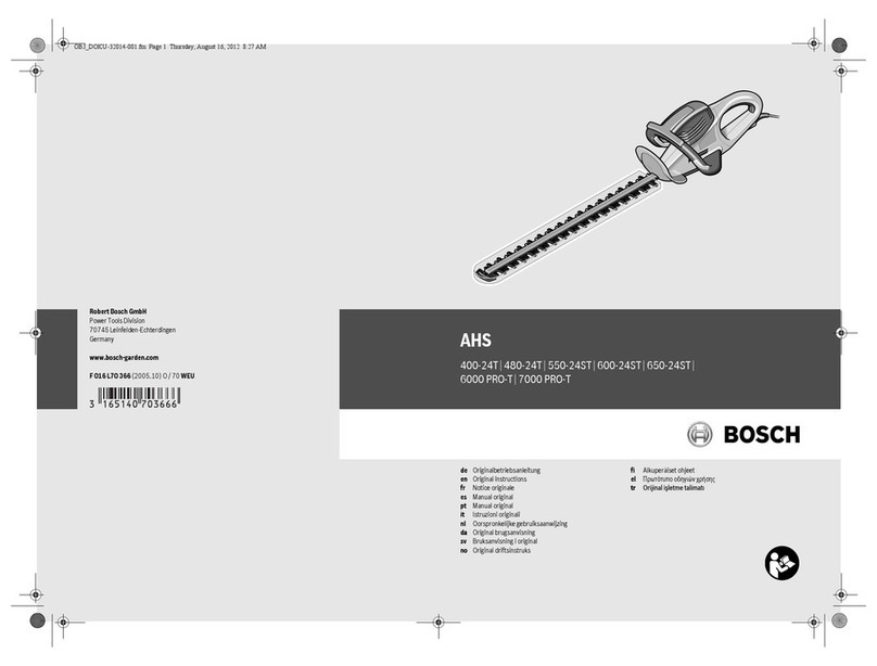 Bosch AHS 400-24T Original instructions