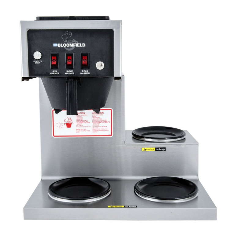 Bloomfield Koffee-King 8542 User guide