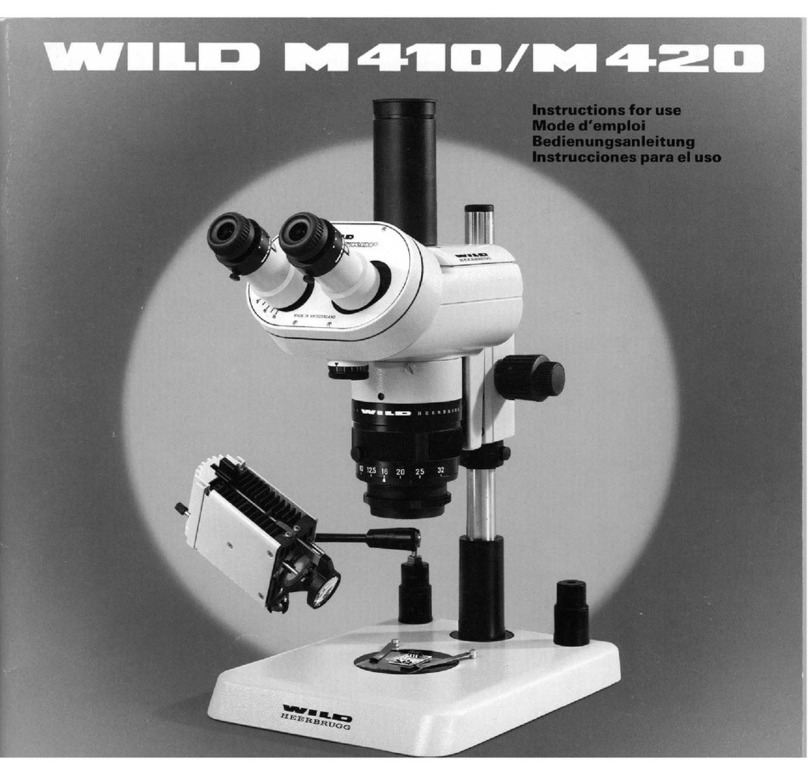 Wild M 410 Instructions for use