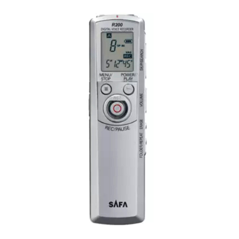 Safa Media R200 instruction manual