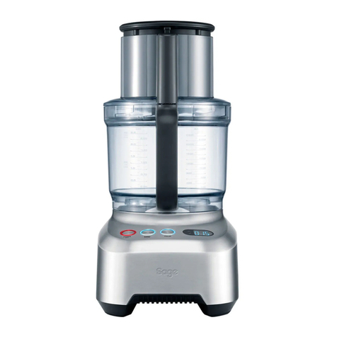 Sage BFP800UK User manual
