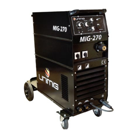 Uni-Mig 270 Compact User manual