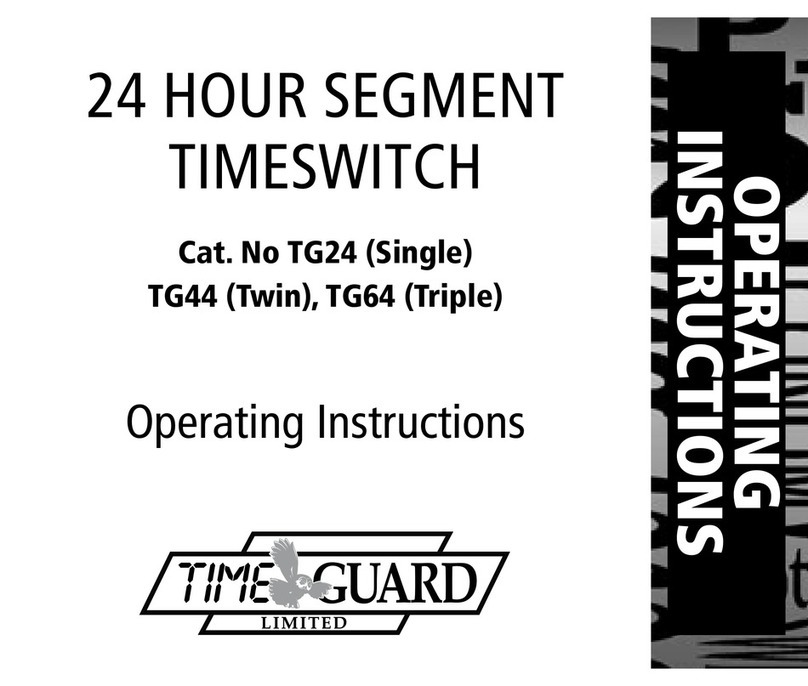 Time Gaurd TG24 operating instructions