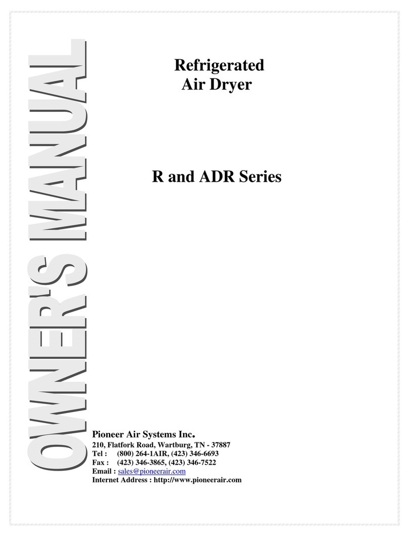 Pioneer Air Systems R Series User manual