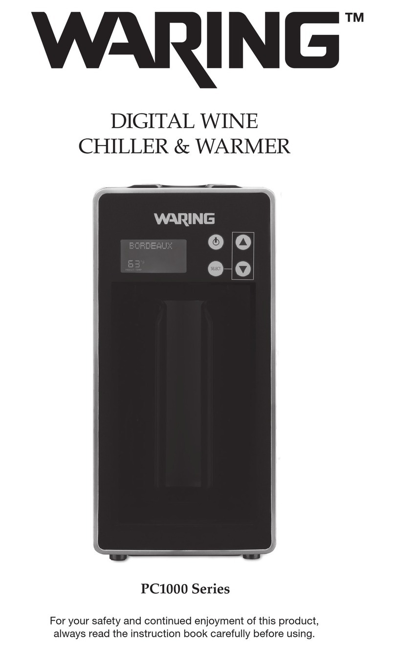 Waring PC1000 Series Instruction book