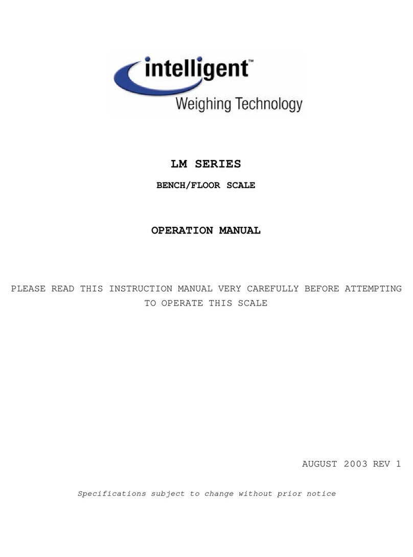 Intelligent Weighing Technology LM-300 User manual