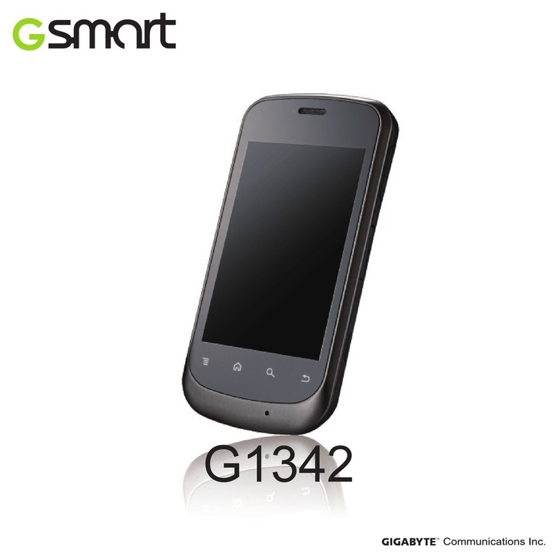 Gsmart G1342 User manual Gsmart G1342 User manual