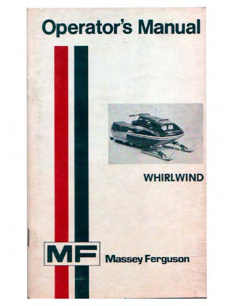 MASSEY FERGUSON Whirlwind Operator's manual