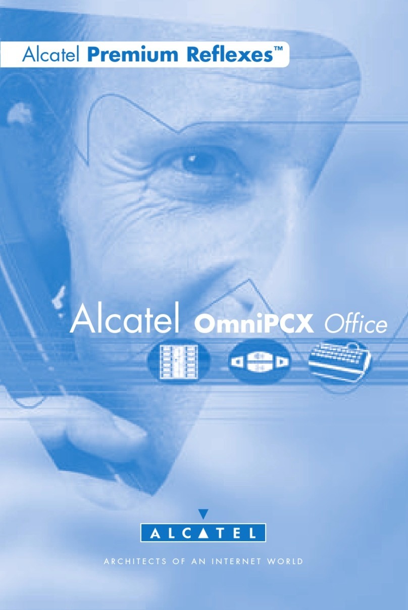 Alcatel Premium Reflexes user manual