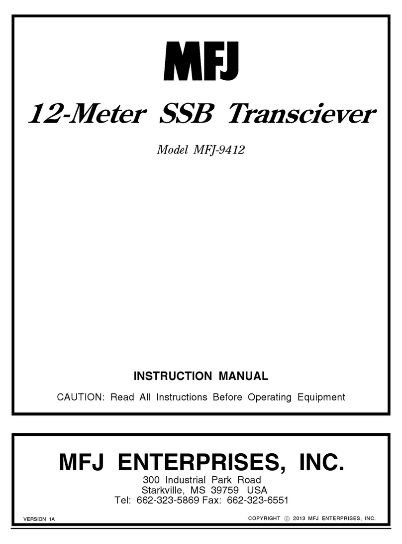 MFJ MFJ-9412 instruction manual