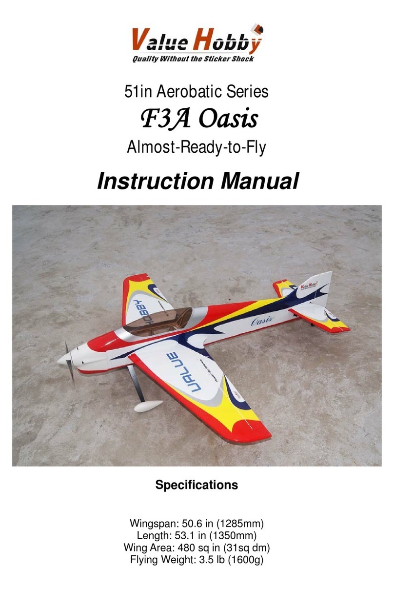 Value Hobby F3A Oasis User manual