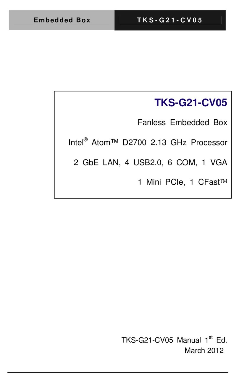 Aaeon TKS-G21-CV05 manual