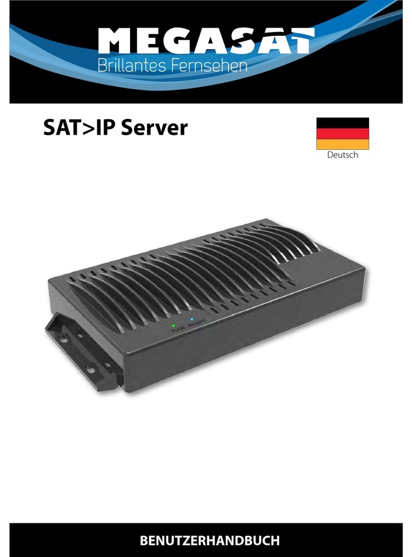 Megasat SAT>IP Server user manual