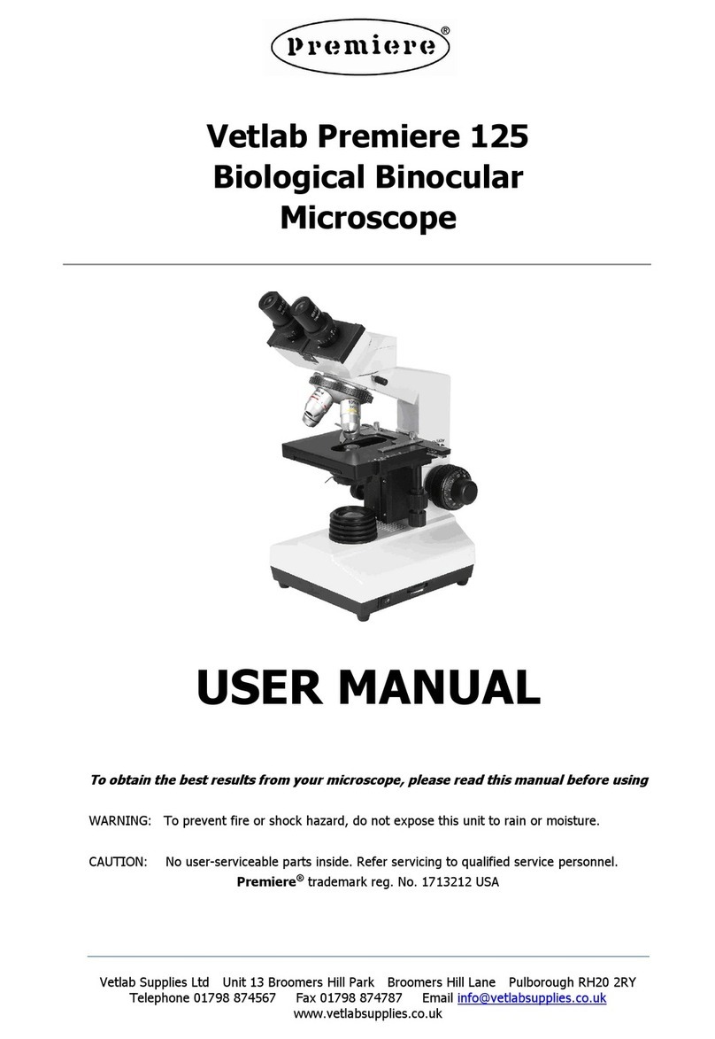 premiere Vetlab 125 User manual