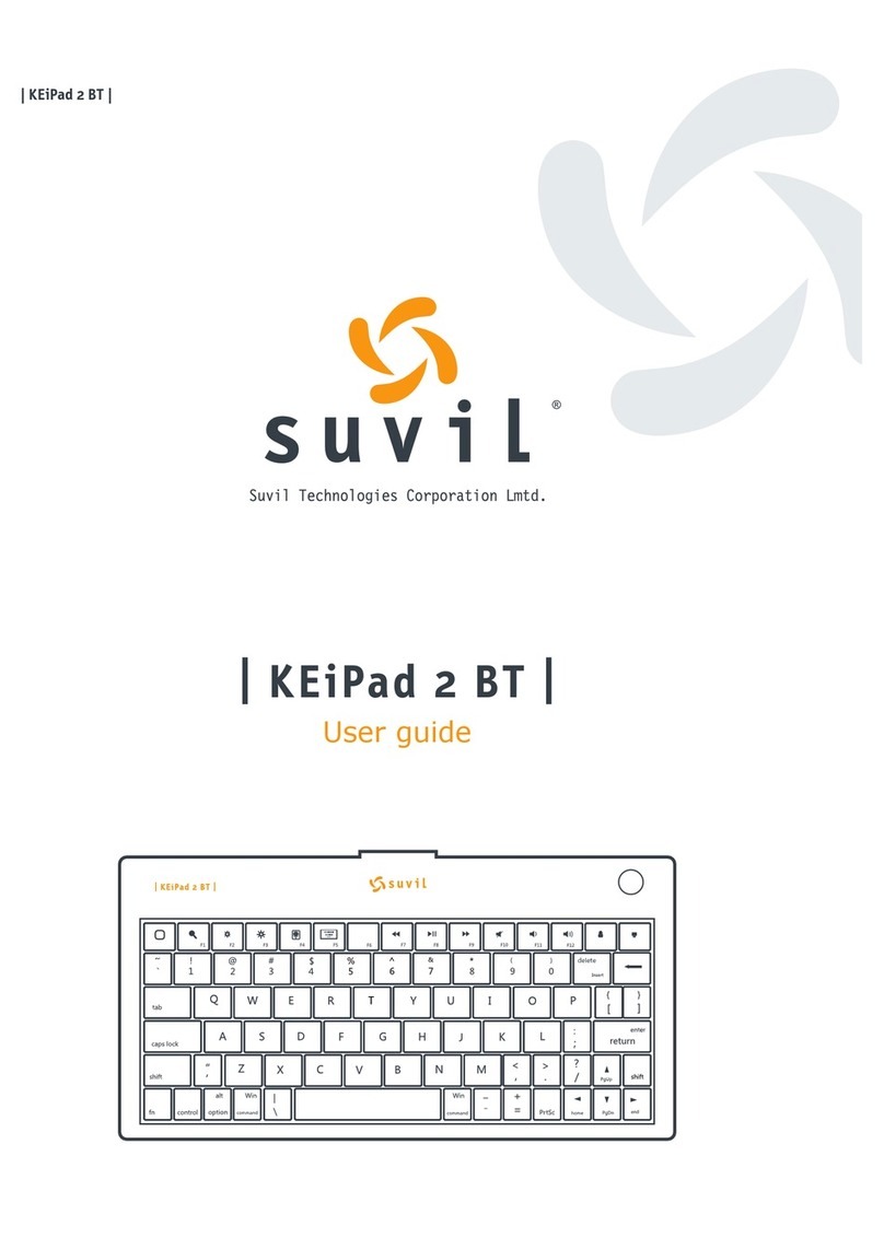 suvil KEiPad 2 BT user guide