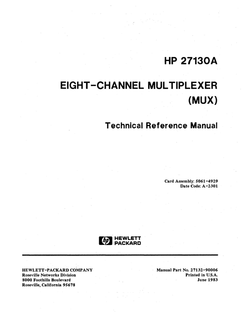 HP 27130A Product manual