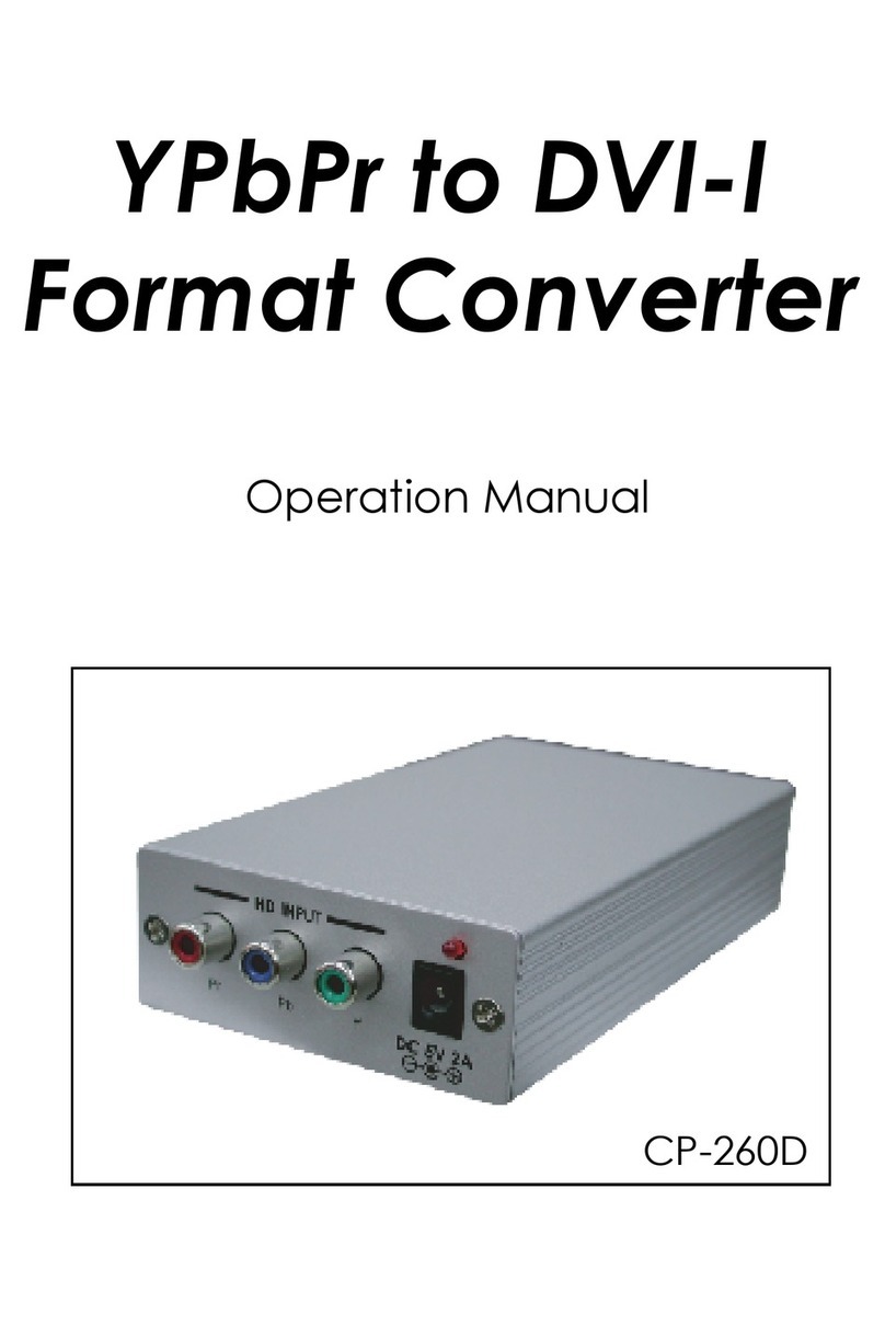 Cypress CP-260D Operation manual