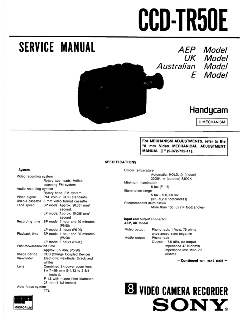Sony ??D-TR50E Service manual