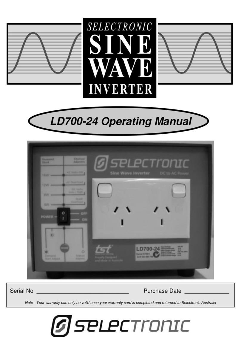 Selectronic LD700-24 operating manual Selectronic LD700-24 operating manual