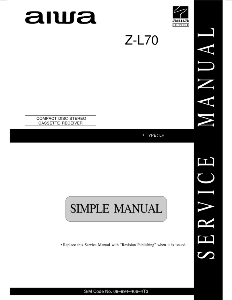 Aiwa Z-L70 User manual