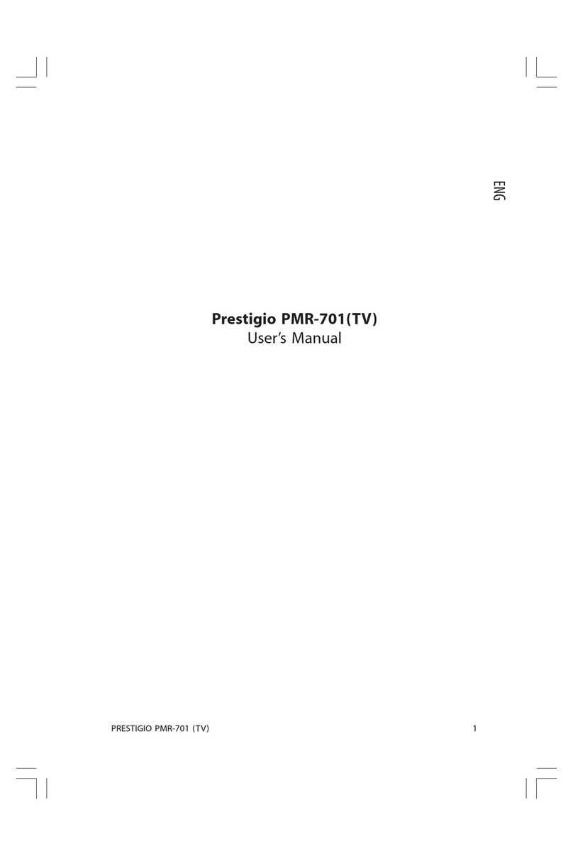 Prestigio PMR-701 user manual
