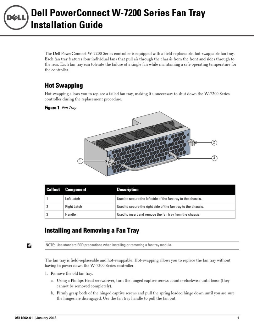 Dell PowerConnect W-7200 Series User manual