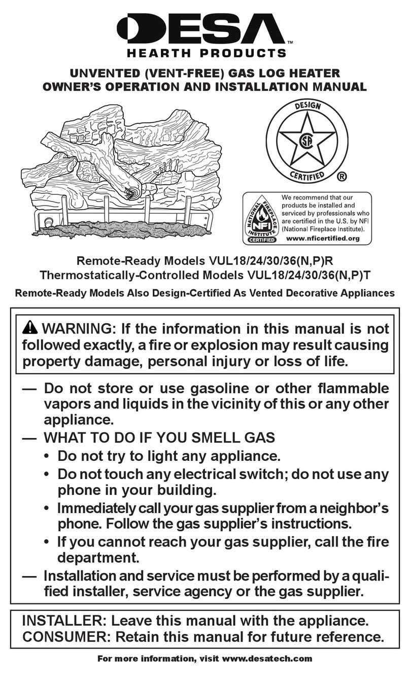 Desa VUL18NR Quick start guide