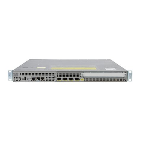 Cisco ASR 1000 series Manual Cisco ASR 1000 series Manual