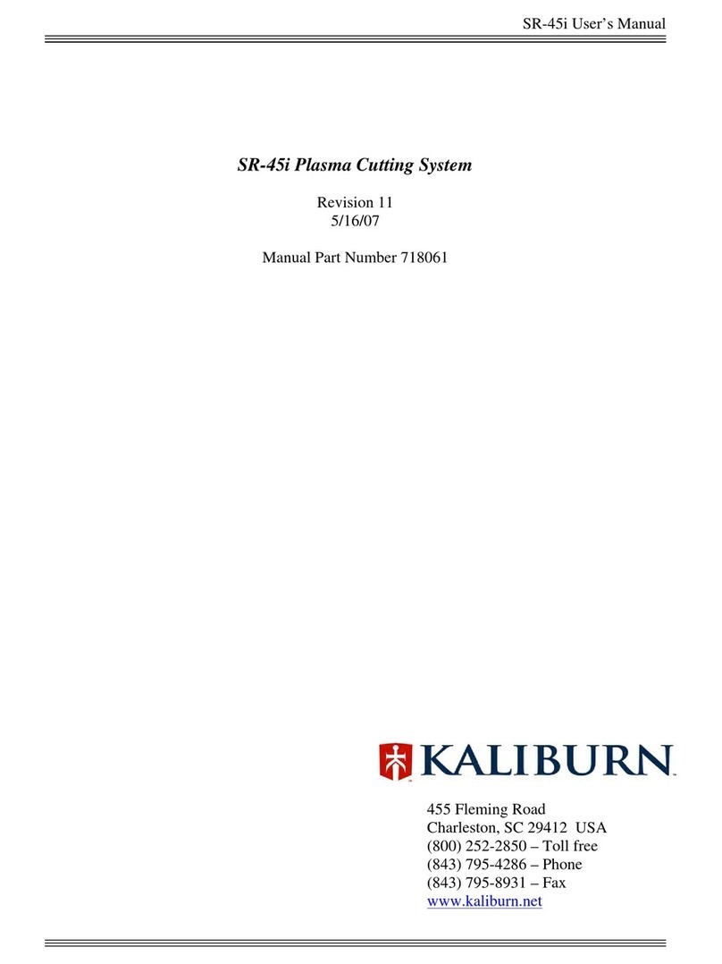 Kaliburn SR-45i User manual