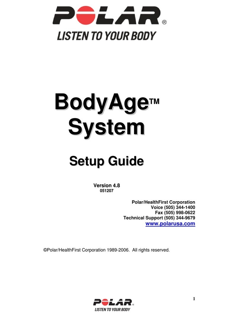 Polar Electro BodyAge Setup guide