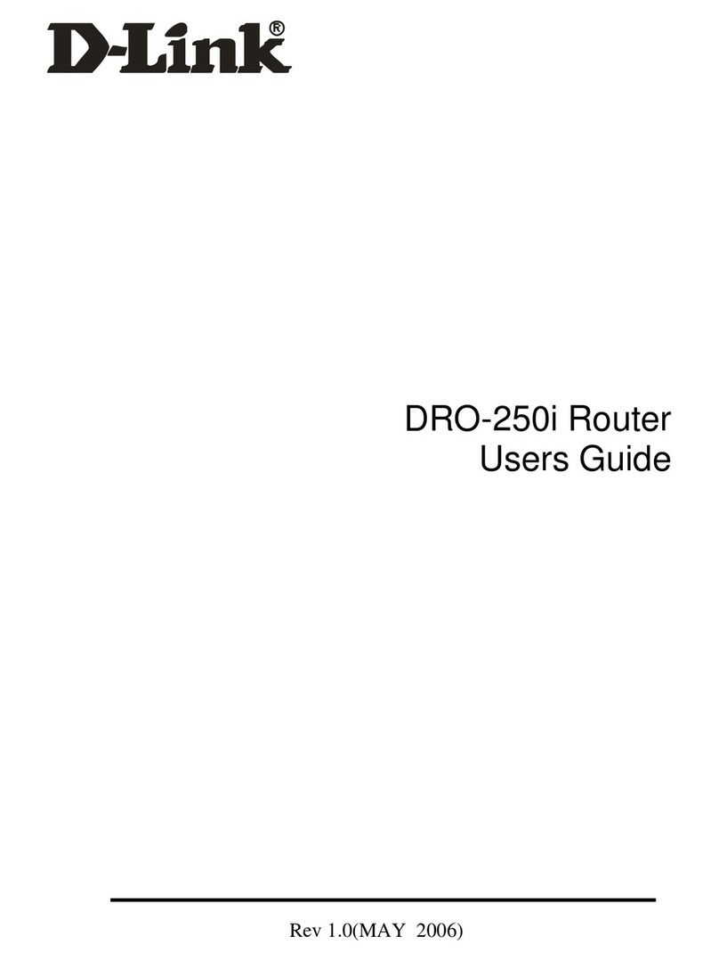 D-Link DRO-250i User manual