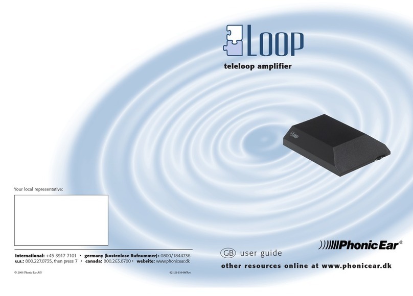 Phonic Ear LOOP user guide