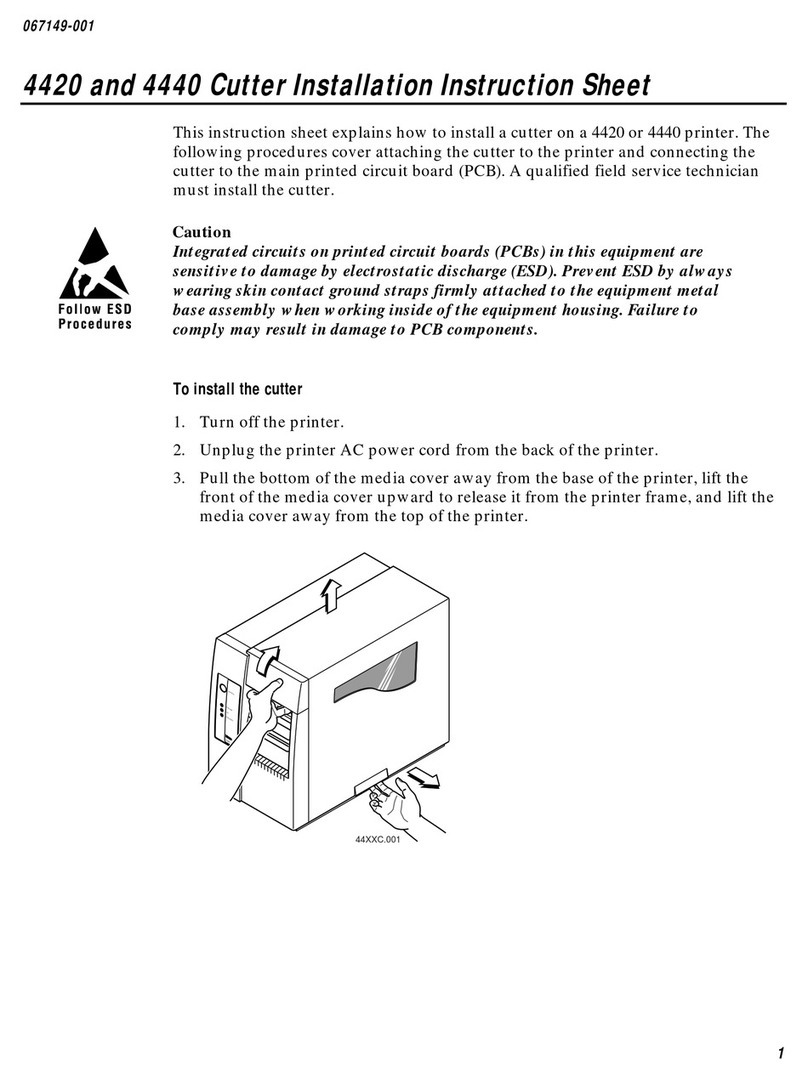 Intermec EasyCoder 4420 User manual