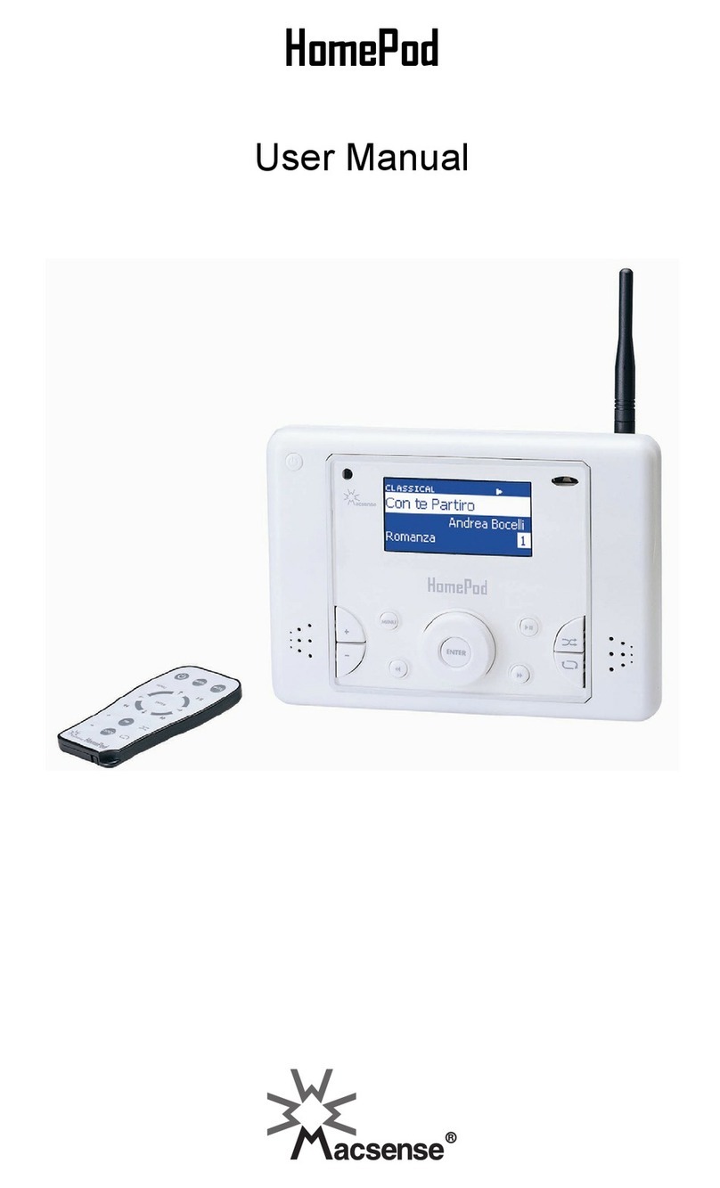 Macsense MP-100 HomePod user manual