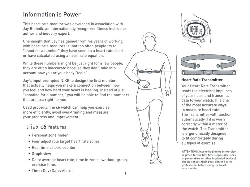 Triax c6 User information